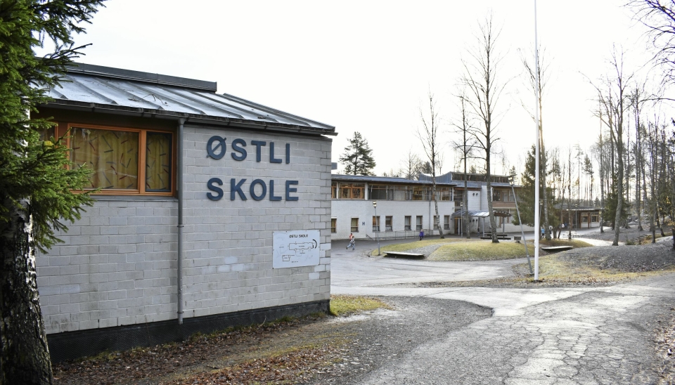 RØDT NIVÅ: Østli skole er en av skolene som er på rødt tiltaksnivå.