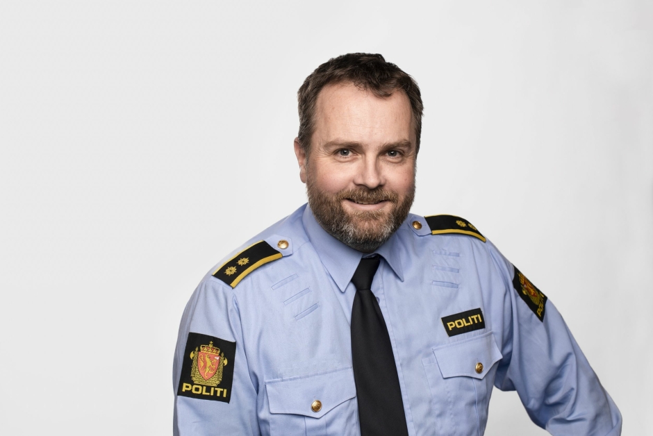 MOTTOK KUN EN ANMELDELSE: Seksjonsleder for Nærpolitiet ved Follo politistasjon, Marius Gunnerud. Foto: Erik Thallaug