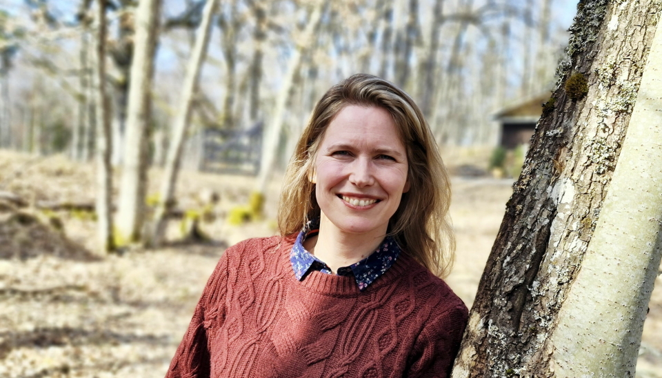 DEBUTANT: Maria Alnæs fra Svartskog debuterer som forfatter. Nylig ble romanen Tjeneren utgitt på Tiden forlag.