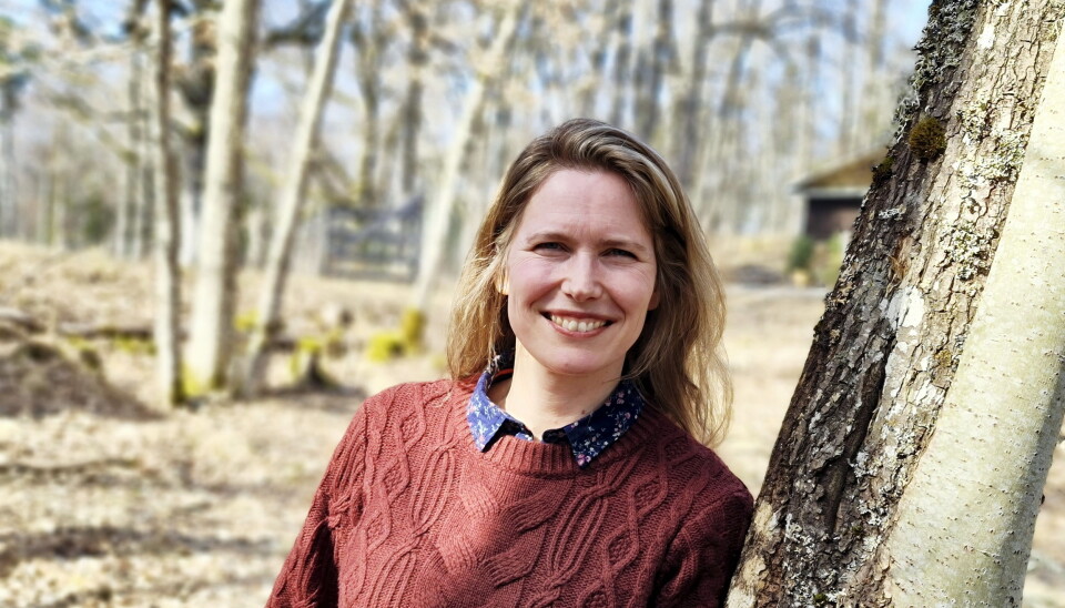 DEBUTANT: Maria Alnæs fra Svartskog debuterer som forfatter. Nylig ble romanen Tjeneren utgitt på Tiden forlag. DEBUTANT: Maria Alnæs fra Svartskog debuterer som forfatter. Nylig ble romanen Tjeneren utgitt på Tiden forlag.