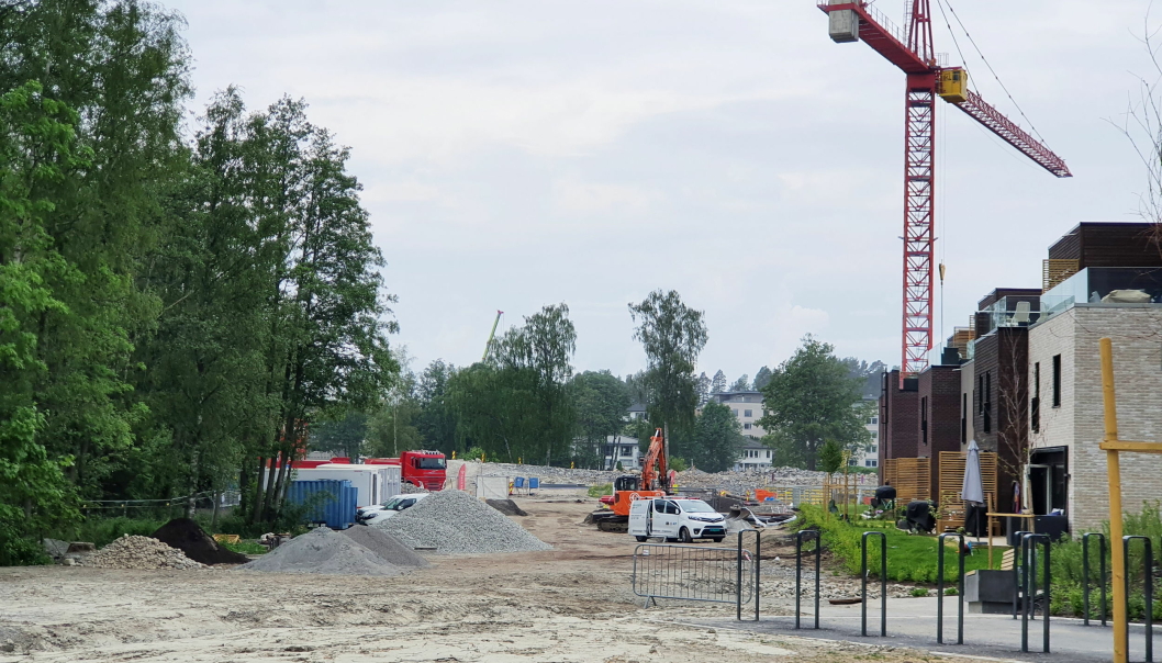 BYGGER NYE BOLIGER: Solon Eiendom bygger ut i Storebukta og Veslebukta for tiden. Foto: Yana Stubberudlien