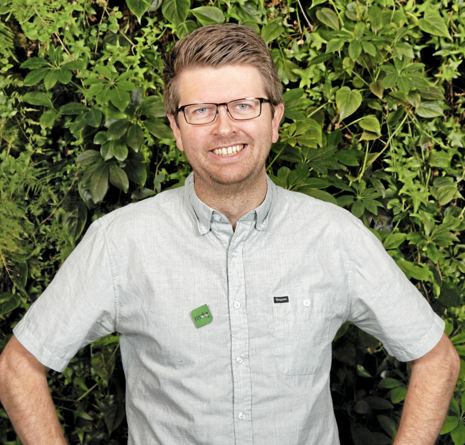 VARAORDFØRER: Hans Martin Enger er lokalpolitiker for Miljøpartiet de grønne.