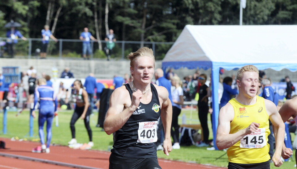 KJAPP: Vegard Sverd har tatt kravet til Paralympics. Men han var for sent ute til å få delta i Japan. Sverd er på nivå med de funksjonsfriske juniorene på sprint og i lengde. KJAPP: Vegard Sverd har tatt kravet til Paralympics. Men han var for sent ute til å få delta i Japan. Sverd er på nivå med de funksjonsfriske juniorene på sprint og i lengde.