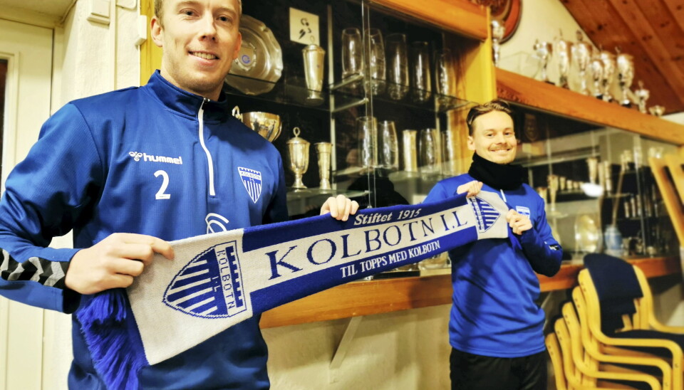 Hovedtrener Ruben Tollefsen (til høyre) og sportslig leder Sindre Brevik har mål om å klare NM-kvalik denne sesongen. Da må de bli nr. 4 i serien (kanskje 5. plass holder). Hovedtrener Ruben Tollefsen (til høyre) og sportslig leder Sindre Brevik har mål om å klare NM-kvalik denne sesongen. Da må de bli nr. 4 i serien (kanskje 5. plass holder).