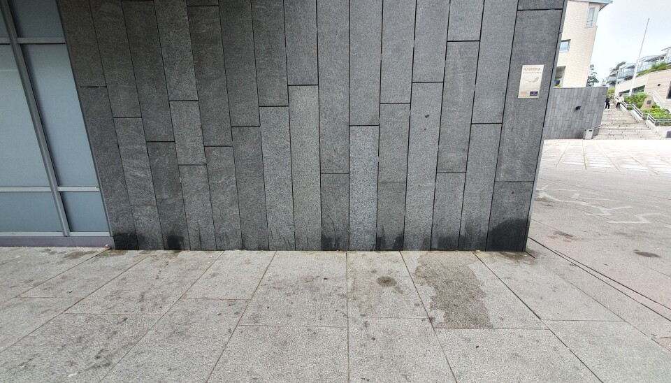 TILGRISET: Fasadene til Kolbotn Torg ser lite innbydende ut. TILGRISET: Fasadene til Kolbotn Torg ser lite innbydende ut.
