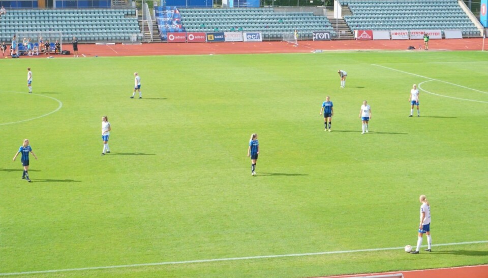 SLO STABÆK: Det var ingen maktdemonstrasjon av KIL-damene, men det holdt til seier mot Stabæk. SLO STABÆK: Det var ingen maktdemonstrasjon av KIL-damene, men det holdt til seier mot Stabæk.