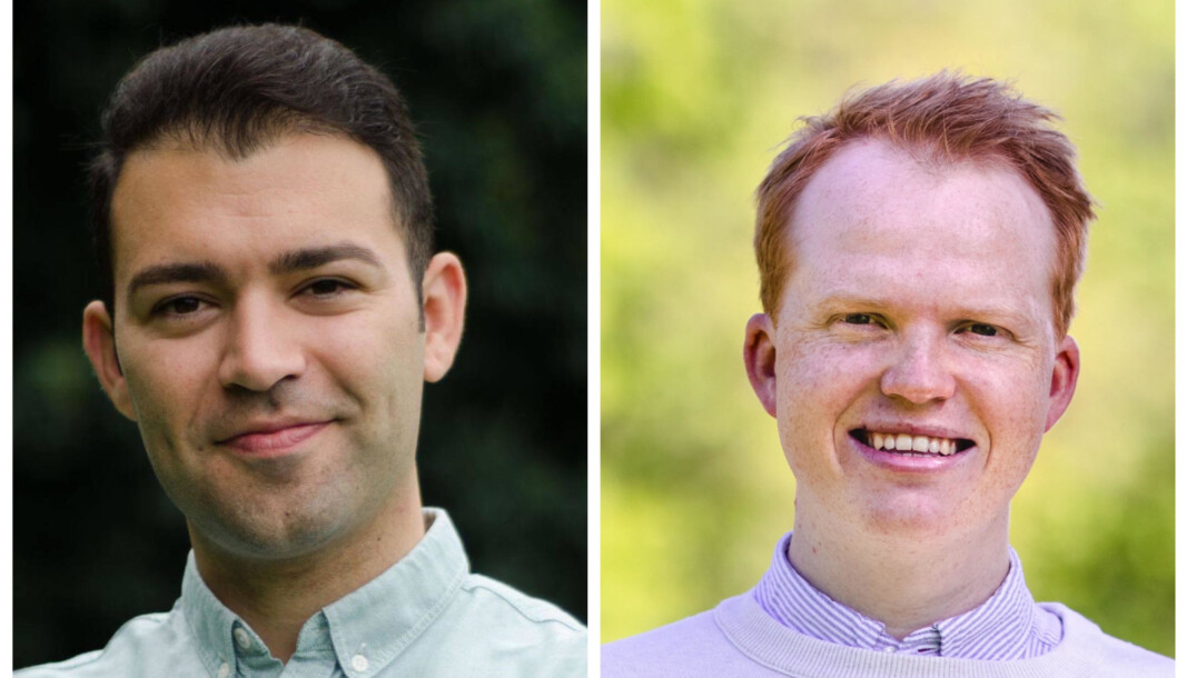 GIR SVAR: Mani Hussaini, 5. kandidat til Stortinget for Akershus Ap (t.v) og Tobias H. Linge: 7. kandidat til Stortinget for Akershus Ap GIR SVAR: Mani Hussaini, 5. kandidat til Stortinget for Akershus Ap (t.v) og Tobias H. Linge: 7. kandidat til Stortinget for Akershus Ap