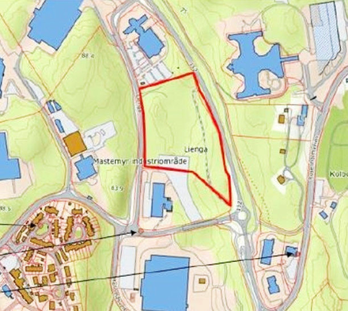 LIENGA 4: Planområdet er på cirka 42.800 kvadratmeter i areal og ligger i Mastemyr næringspark på Trollåsen, mellom de to andre store næringseiendommene kjent som "Stabburet/Orkla" (Lienga 6-8) og "Ford/Volvo" (Lienga 2).