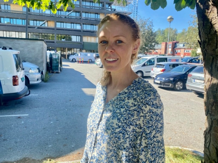 OPPTATT AV VAKSINERING: Monica Viksaas Biermann, programleder for vaksinering og assisterende kommuneoverlege i Nordre Follo. Foto: Silje Stavik/ Nordre Follo kommune