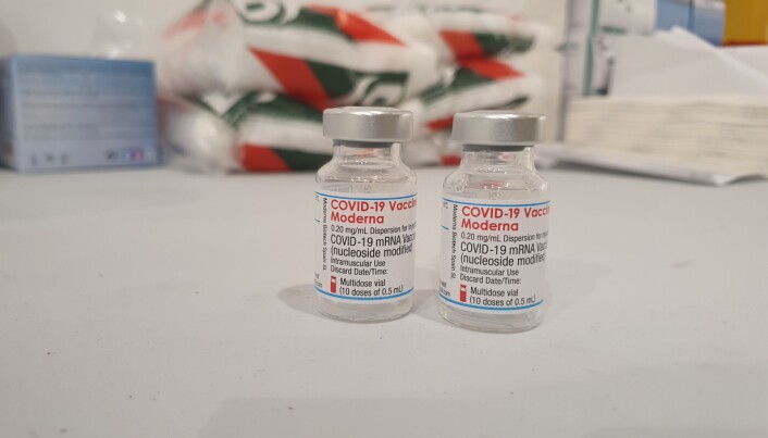 FÅR ÉN DOSE AV PFIZER: FHI anbefaler at det benyttes Pfizer-vaksinen i forbindelse med vaksinering av 12-15-åringer. Foto: Yana Stubberudlien FÅR ÉN DOSE AV PFIZER: FHI anbefaler at det benyttes Pfizer-vaksinen i forbindelse med vaksinering av 12-15-åringer. Foto: Yana Stubberudlien