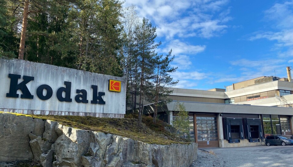 LIENGA 7: Kodak-bygget ble tegnet av Geir Grung og oppført i 1977-1979. Det er mange som lurer på hva som skal skje med dette bygget etter at leiekontrakten med Oslo pd utløper om to år. Foto: Eskil Bjørshol LIENGA 7: Kodak-bygget ble tegnet av Geir Grung og oppført i 1977-1979. Det er mange som lurer på hva som skal skje med dette bygget etter at leiekontrakten med Oslo pd utløper om to år. Foto: Eskil Bjørshol
