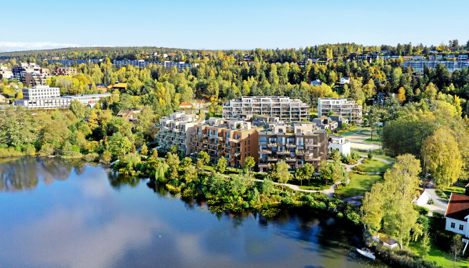 STOR UTBBYGGING: Det foregår nå en storstilt utbygging i både Vesle- og Storebukta i Kolbotn sentrum. Slik skal blokkene med utsikt mot Veslebukta se ut når de er ferdige. STOR UTBBYGGING: Det foregår nå en storstilt utbygging i både Vesle- og Storebukta i Kolbotn sentrum. Slik skal blokkene med utsikt mot Veslebukta se ut når de er ferdige.