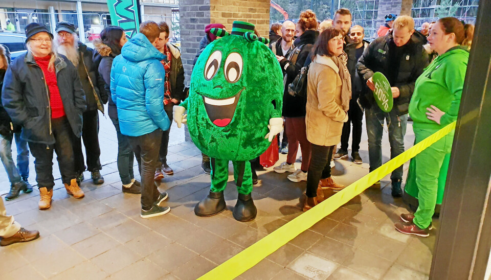 FOR TO ÅR SIDEN: KIWI Myrvoll åpnet dører 19. november 2019. Foto: Yana Stubberudlien FOR TO ÅR SIDEN: KIWI Myrvoll åpnet dører 19. november 2019. Foto: Yana Stubberudlien