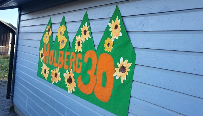 FYLLER 30 ÅR: Lørdag 16. oktober fyller barnehagen i Holbergs vei 30 år.
