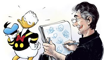 TEGN DONALD: Vil du lære å tegne Donald, så har du skansen 13. november.