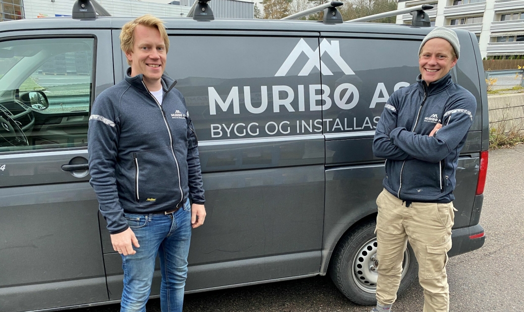 GIR RÅD: Tomas og Kristian Muribø gir gode råd til boligeiere før vinteren kommer.