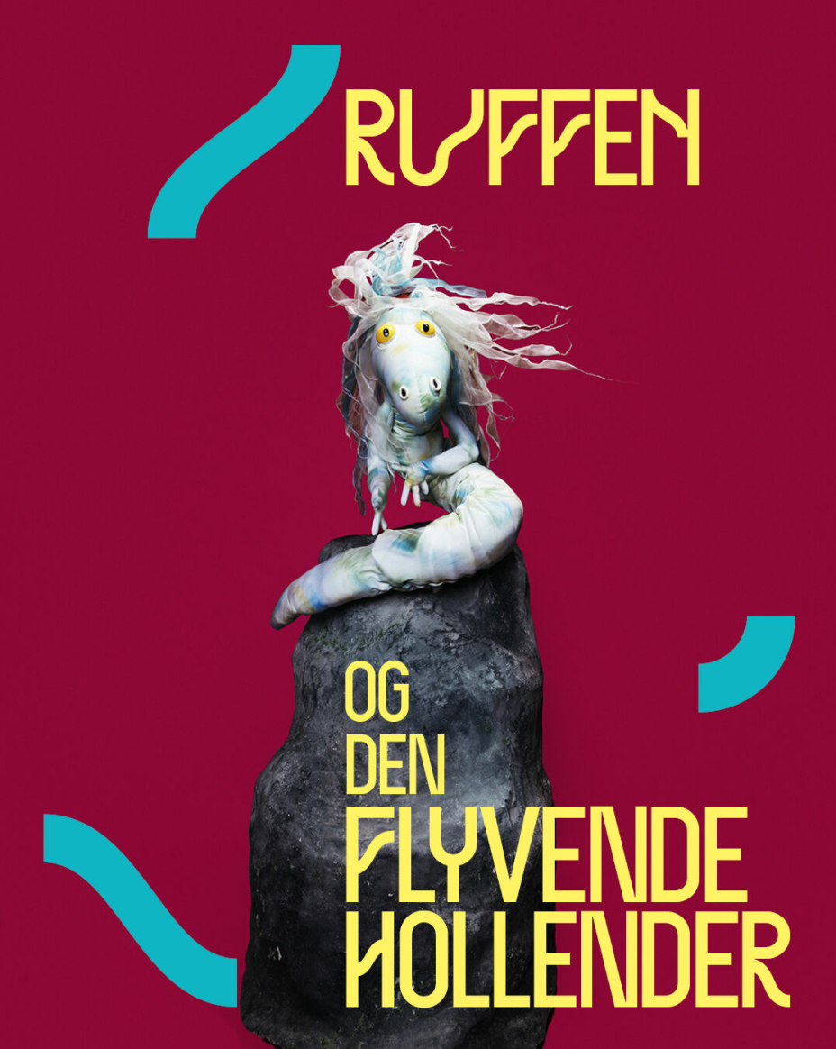 ÅRETS PRODUKSJON: Figurteaterforestillingen «Ruffen og den flyvende hollender», som er produsert av Brageteatret i 2021, er basert på Tor Åge Bringsværds fortelling om Ruffen.