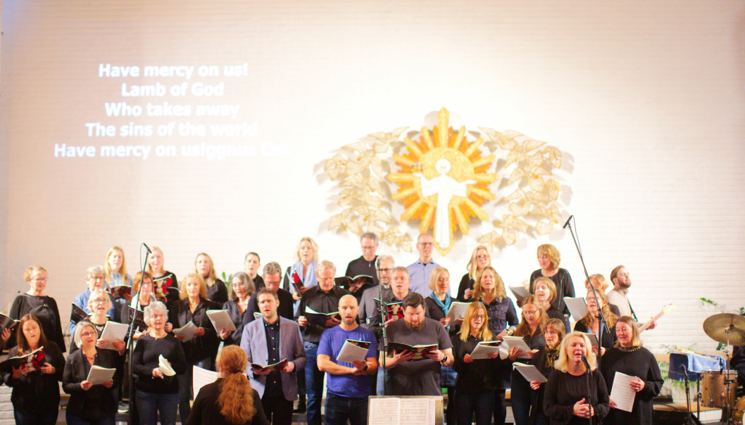 FLOTT SANG: Det var en flott konsert i Greverud kirke forrige helg.