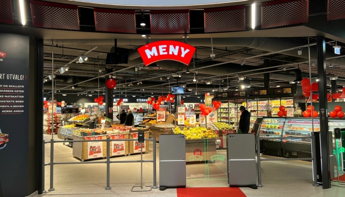 MENY: Denne flotte matbutikken har nå åpnet dørene på det nye senteret.