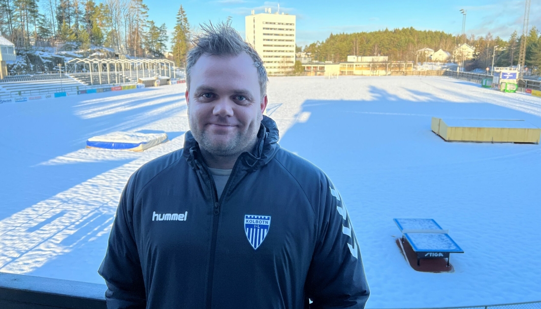 OPTIMISTISK: Kolbotn-trener Aleksander Olsen går løs på sin tredje sesong som KIL-trener. Den skal bli den beste.