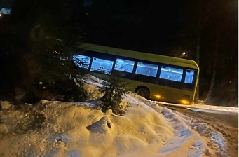 Busskaos på Svartskog