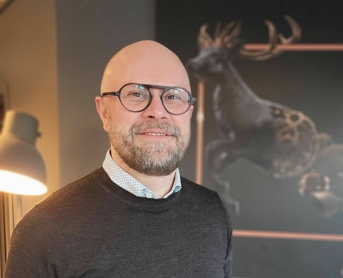 MEGLER: Jon Syver Ternå jobber for Privatmegleren Kvadrat Kolbotn.