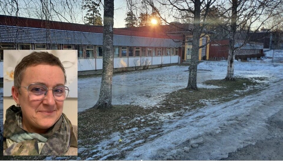 GLEDER SEG TIL NY SKOLE: Rektor Lene Hammergren Stensli (57), som begynte som rektor på Sofiemyr skole i april i fjor, gleder seg til januar 2024 når dagens Sofiemyr skole (fra 1963) skal erstattes med en ny skole. GLEDER SEG TIL NY SKOLE: Rektor Lene Hammergren Stensli (57), som begynte som rektor på Sofiemyr skole i april i fjor, gleder seg til januar 2024 når dagens Sofiemyr skole (fra 1963) skal erstattes med en ny skole.