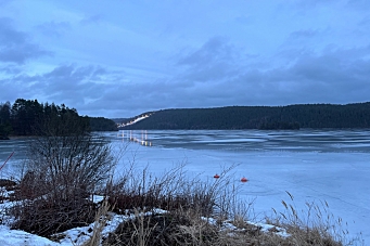 Død person funnet på isen på Gjersjøen