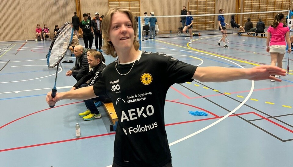 4. PLASS: Tristan Thøgersen endte på fjerdeplass i sin single-klasse og på tredjeplass i double-klassen.