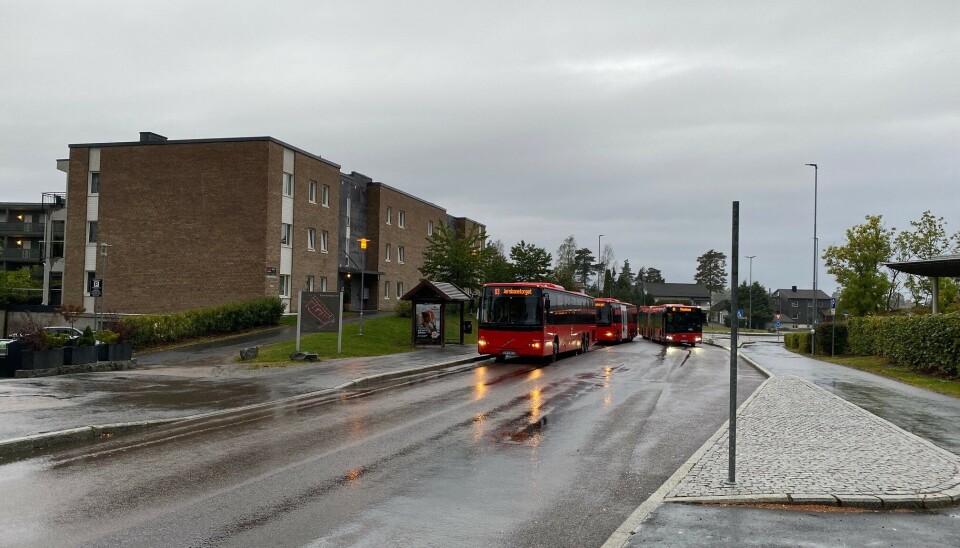 KORNMOENGA: I bygget på bildet har Oppegård Boligklubb for eldre flere leiligheter.
