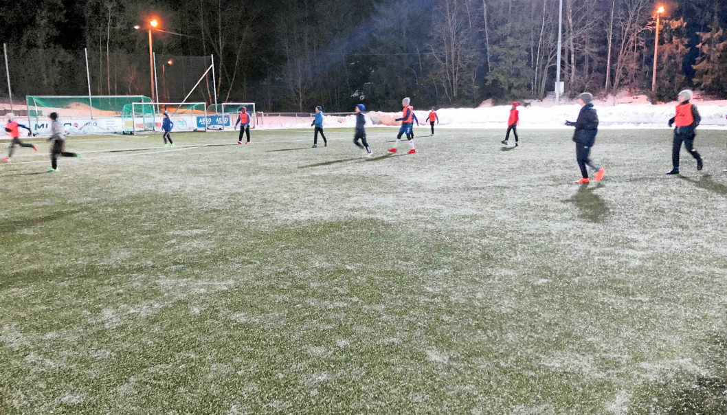 ØSTRE GREVERUD: Østre Greverud i Oppegård er én av banene idrettslagene vintervedlikeholder selv.