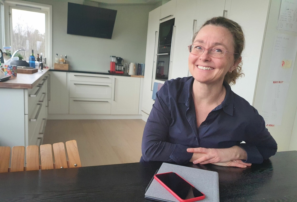 FORNØYD: FAU-leder Sigrid Anna Oddsen ved Sofiemyr skole er fornøyd med medvirkningsprosessen hittil.