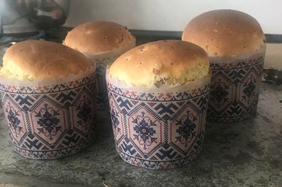 PASKA: Ukrainsk påskebrød heter paska.
