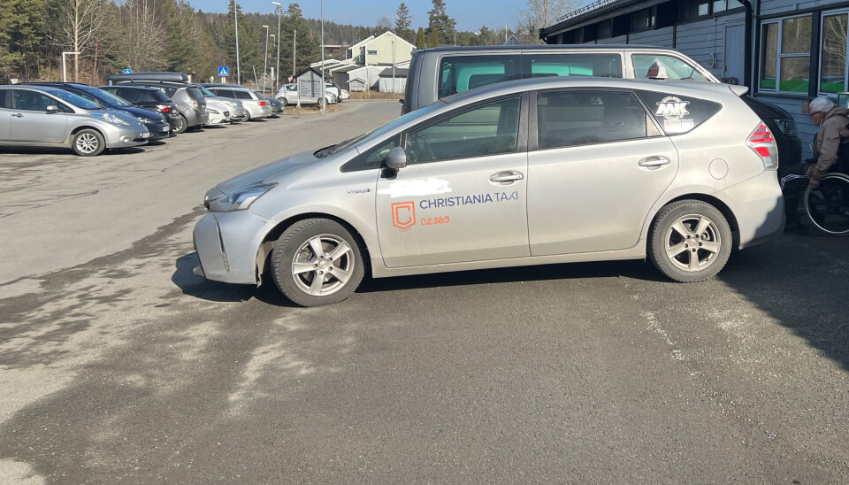 VANT ANBUD: Christiania Taxi har ansvaret for all pasienttransport i Nordre Follo. Mange pasienter er misfornøyde.