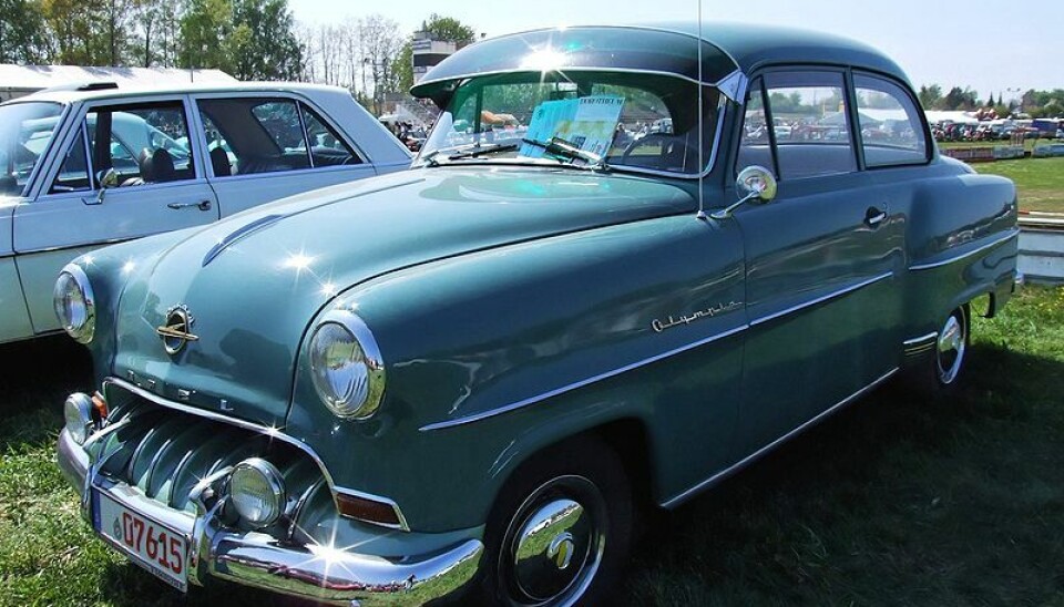 OLYMPIA: En Opel Olympia Rekord fra 1954. OLYMPIA: En Opel Olympia Rekord fra 1954.