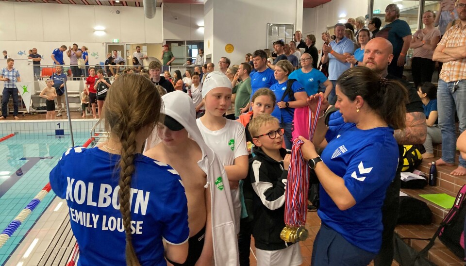 FULLT TRØKK: Med rekordstor påmelding var det noen medaljer som skulle deles ut. FULLT TRØKK: Med rekordstor påmelding var det noen medaljer som skulle deles ut.