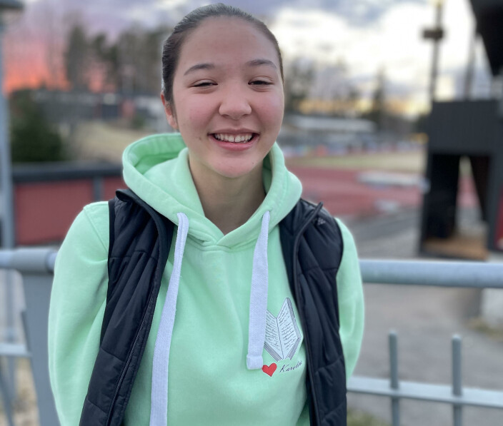 ALEXANDRA: – Det beste minnet er den gode stemningen og all støtten, sier Alexandra. ALEXANDRA: – Det beste minnet er den gode stemningen og all støtten, sier Alexandra.