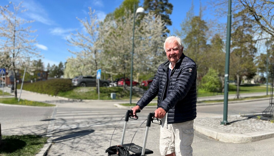 RULLATOR-BRUKER: Per Boman ønsker en gå-gruppe for de med rullator. RULLATOR-BRUKER: Per Boman ønsker en gå-gruppe for de med rullator.