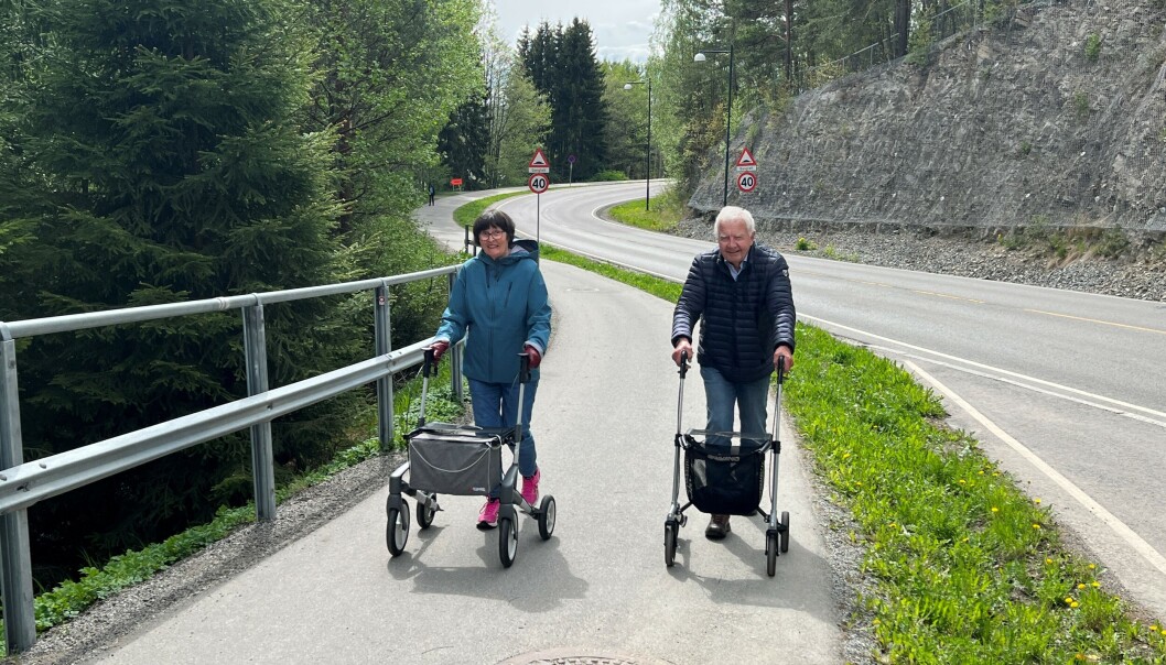 UT PÅ TUR: Inger Furu og Per Boman var deltagere på Kolbotn Rullators gjennomførte sin aller første tur. UT PÅ TUR: Inger Furu og Per Boman var deltagere på Kolbotn Rullators gjennomførte sin aller første tur.