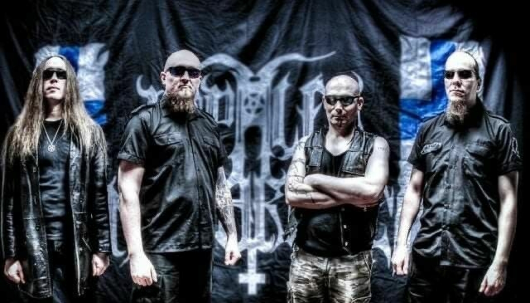 SPILLER PÅ HELLBOTN: Det finske black metal bandet Impaled Nazarene spiller på Kolben i år.
