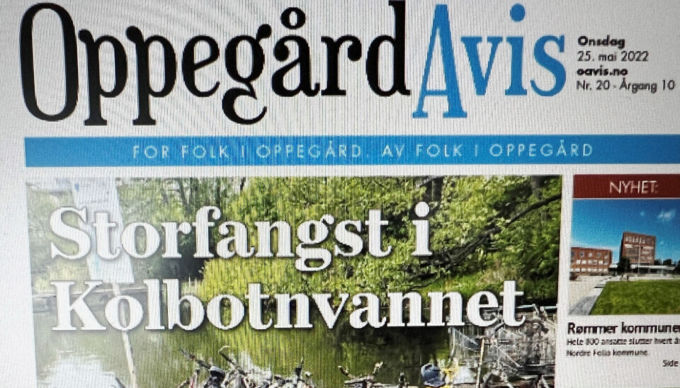 UKENS FORSIDE: Mye å glede seg til, som vanlig, i denne ukes Oppegård Avis
