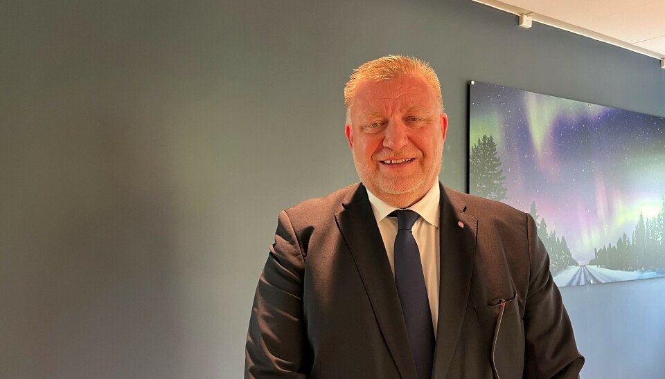 STORE AMBISJONER: Geir A. Mo, for øvrig leder i Lastebileiernes landsforbund (LNF), håper Tyrigrava blir selve samlingspunktet for bilinteresserte i hele landet. STORE AMBISJONER: Geir A. Mo, for øvrig leder i Lastebileiernes landsforbund (LNF), håper Tyrigrava blir selve samlingspunktet for bilinteresserte i hele landet.