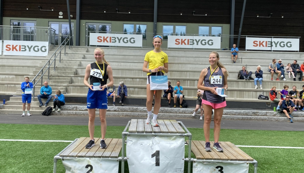 VANT: Emma Elise Meinert Rød vant kvinneklassen på tiden 45.59.