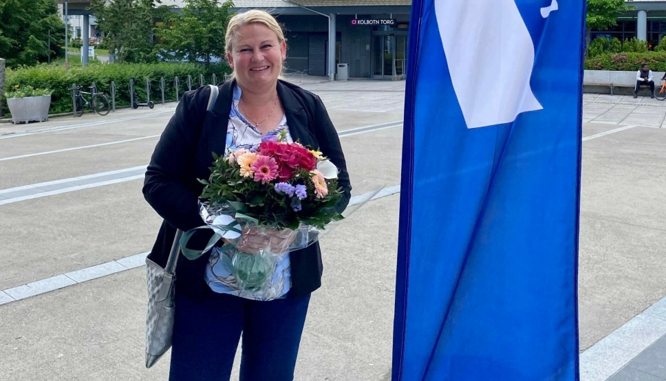 KAN BLI ORDFØRER: Hvis Høyre leverer i valgkampen og gjenerobrer posisjonen i Nordre Follo kommune, er det Cecilie Dahl-Jørgensen Pind som overtar klubbe og kjede.