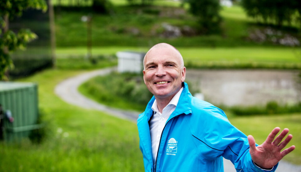 BREDT GLIS: Daglig leder på Oppegård golfklubb, Frode Valle, var strålende fornøyd med gjennomføringen. BREDT GLIS: Daglig leder på Oppegård golfklubb, Frode Valle, var strålende fornøyd med gjennomføringen.
