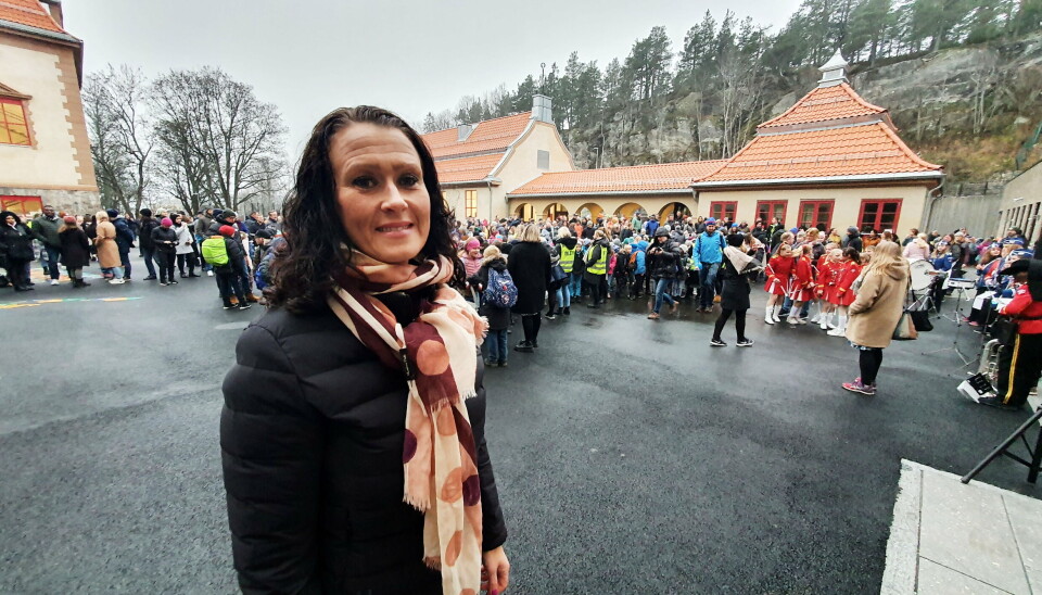 REKTOR: Kristin Hovde Høidal er rektpr ved Kolbotn skole, som heller ikke har overflod av parkeringsplasser. REKTOR: Kristin Hovde Høidal er rektpr ved Kolbotn skole, som heller ikke har overflod av parkeringsplasser.
