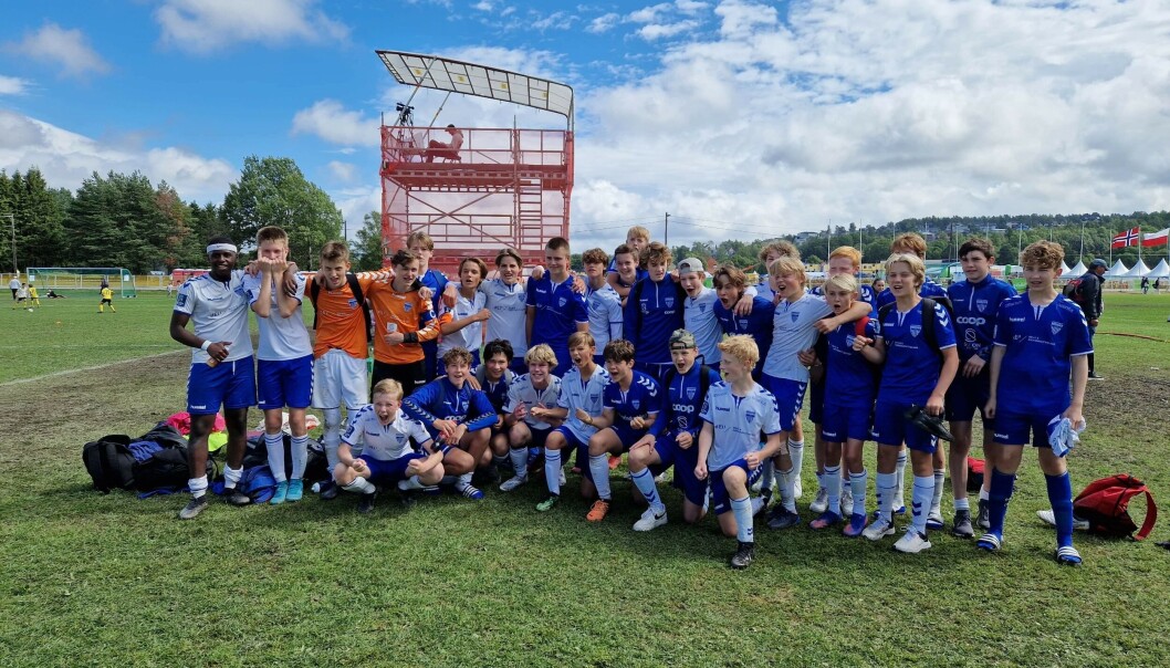 VIDERE: Kolbotns lag i gutter 15-klassen har levert varene i Norway Cup. VIDERE: Kolbotns lag i gutter 15-klassen har levert varene i Norway Cup.