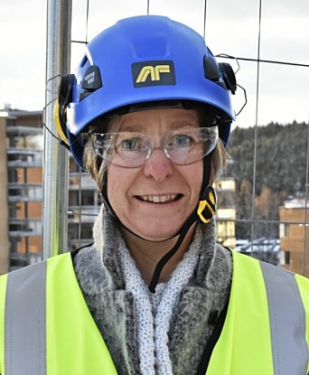 FORKLARER: Virksomhetsleder for byggeprosjekter i Nordre Follo, Aud Val.