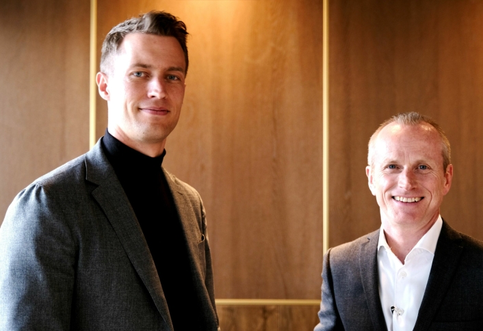 LEDELSE: Hotelldirektør Andre Julseth (t.v.) og styreleder Kristian Gundersen tar grep for å hindre fremtidige strømsjokk for The Well.