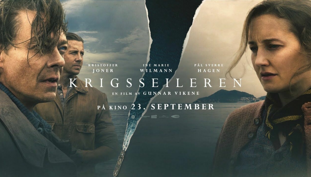 DRAMA: Filmen Krisgsseileren er Norgeshistoriens dyreste film og har premiere på Kolben kino 23. september.